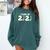 Band Geek Music Class Of 2020 Graduation Comfort Colors Sweatshirt Blue Spruce