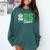 Baseball Senior Night Baseball Senior 2025 Graduation 61 Comfort Colors Sweatshirt Blue Spruce