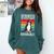 Bernedoodle Dog Introvert Bernedoodle Comfort Colors Sweatshirt Blue Spruce