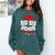 Big Sis Of a 2025 Graduate Class Senior Graduation Grad 25 Comfort Colors Sweatshirt Blue Spruce