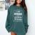 I Like Bourbon And Maybe Two People Introvert Alcohol Lover Comfort Colors Sweatshirt Blue Spruce