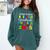 My Brother Graduated Kindergarten Class Of 2025 Graduation Comfort Colors Sweatshirt Blue Spruce