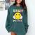 Bruh We Out 5th Graders Fifth Grade Graduation Class 2025 Comfort Colors Sweatshirt Blue Spruce