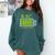 Bsc Completed Bachelor Of Science Graduation 2025 Comfort Colors Sweatshirt Blue Spruce