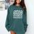 Business Major Shirt 2018 Business Graduation Graduate Comfort Colors Sweatshirt Blue Spruce