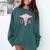 Caduceus Shirt Occupational Therapist Assistant Graduation Comfort Colors Sweatshirt Blue Spruce