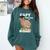 Capy Last Day Of School Capybara Graduation Quote Comfort Colors Sweatshirt Blue Spruce