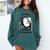 Cat With Coffee On Computer Go Away I'm Introverting Comfort Colors Sweatshirt Blue Spruce