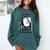 Cat With Coffee On Computer Go Away I'm Introverting Comfort Colors Sweatshirt Blue Spruce