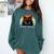 Cat Pun Introvert Anti Social Ew People Kitty Comfort Colors Sweatshirt Blue Spruce Cat Pun Introvert Anti Social Ew People Kitty Comfort Colors Sweatshirt Blue Spruce