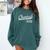 Chemical Engineer Graduation 2025 Chemical Engineering Comfort Colors Sweatshirt Blue Spruce