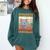 Chinchilla Owner Introvert Chinchilla Comfort Colors Sweatshirt Blue Spruce