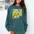 I Chose The Psycho Path Psychology Major Graduation Comfort Colors Sweatshirt Blue Spruce