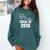 Christian Graduation Jeremiah 29 Comfort Colors Sweatshirt Blue Spruce