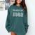 Class Of 1982 82 School Reunion Graduation Party Comfort Colors Sweatshirt Blue Spruce