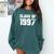 Class Of 1997 High School College Graduation Reunion T-Shirt Comfort Colors Sweatshirt Blue Spruce