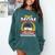 Class Of 2018 Graduation Tshirt For Mom Of Graduate Comfort Colors Sweatshirt Blue Spruce