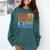 Class Of 2019 Senior High School Graduation Level 12th Grade Comfort Colors Sweatshirt Blue Spruce
