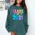 Class Of 2021 Graduation Grow With Me Comfort Colors Sweatshirt Blue Spruce