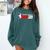Class Of 2021 Senior Year Gamer Style Graduation For Grad Comfort Colors Sweatshirt Blue Spruce