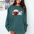 Class Of 2022 Graduation For Him Her Bowling Sports Comfort Colors Sweatshirt Blue Spruce