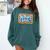 Class Of 2023 Graduating Senior Graduation Comfort Colors Sweatshirt Blue Spruce