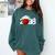 Class Of 2023 Graduation For Him Her Bowling Comfort Colors Sweatshirt Blue Spruce