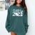 Class Of 2023 Graduation Senior Golfer Golf Player Comfort Colors Sweatshirt Blue Spruce