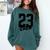 Class Of 2023 Seniors 23 Senior Graduation Idea Comfort Colors Sweatshirt Blue Spruce