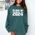 Class Of 2024 High School College Graduation Reunion T-Shirt Comfort Colors Sweatshirt Blue Spruce