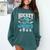 Class Of 2025 Hockey Senior Graduation Graduate Grad Comfort Colors Sweatshirt Blue Spruce