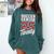 Class Of 2025 Senior 2025 Graduation 2025 Soccer Comfort Colors Sweatshirt Blue Spruce