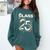 Class Of 2025 Shirt Graduation Senior High School College Comfort Colors Sweatshirt Blue Spruce