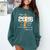 Class Of 2026 Christian Graduation Senior Graduate Comfort Colors Sweatshirt Blue Spruce