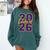 Class Of 2026 Graduation Varsity Purple Yellow On The Back Comfort Colors Sweatshirt Blue Spruce