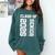 Class Of 2026 Shirt School Senior Year Graduation 2026 Comfort Colors Sweatshirt Blue Spruce