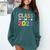 Class Of 2028 Colorful Graduation Comfort Colors Sweatshirt Blue Spruce