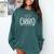 Class Of 2031 Grow With Me Shirt Graduation Kindergarten Comfort Colors Sweatshirt Blue Spruce
