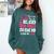 Class Of 2032 She Believed She Could Kids Graduation T-Shirt Comfort Colors Sweatshirt Blue Spruce