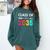 Class Of 2035 Kindergarten Pre K Grow With Me Graduation Comfort Colors Sweatshirt Blue Spruce