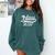 Class Of 2037 First Day Of School Graduation Grow With Me Comfort Colors Sweatshirt Blue Spruce