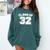 Class Of 32 2032 School Tee Shirt Graduation Class Party Comfort Colors Sweatshirt Blue Spruce