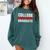 College Final Boss Graduate University Grad Gamer Graduation Comfort Colors Sweatshirt Blue Spruce