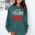 College Graduation For Conservatives Comfort Colors Sweatshirt Blue Spruce