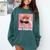 Cool Cat Meme Ew People Anti Social Introvert Cute Cat Comfort Colors Sweatshirt Blue Spruce