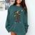 Cool Graduation Dab Dabbing Senior 2019 Grad Comfort Colors Sweatshirt Blue Spruce