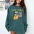 Cozy Vibes Atmospheric Introvert Comfort Colors Sweatshirt Blue Spruce
