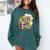 Craft Beer Lover Introverted & Hoppy Comfort Colors Sweatshirt Blue Spruce