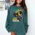 I Crushed Kindergarten Monster Truck Graduation Boys Small Comfort Colors Sweatshirt Blue Spruce