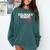 Culinary School Graduation Class Of 2018 Comfort Colors Sweatshirt Blue Spruce